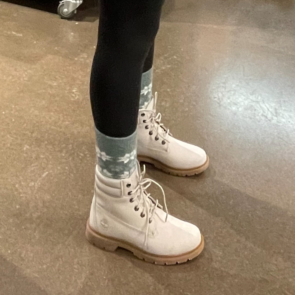Nude/Taupe timberlands